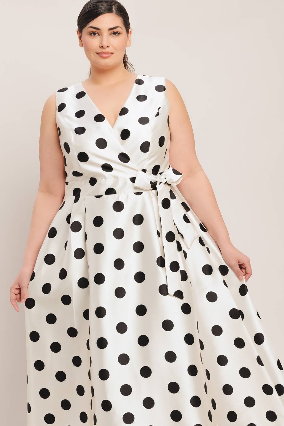 Timeless Polka Dot Formal - Curvy