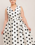 Timeless Polka Dot Formal - Curvy