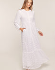The Timeless Lace White Dress