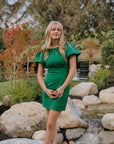 Going Away Dress・Hunter Green