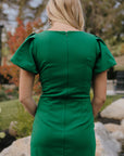 Going Away Dress・Hunter Green