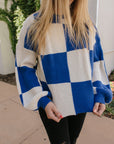 Vintage Crush Sweater・Blue