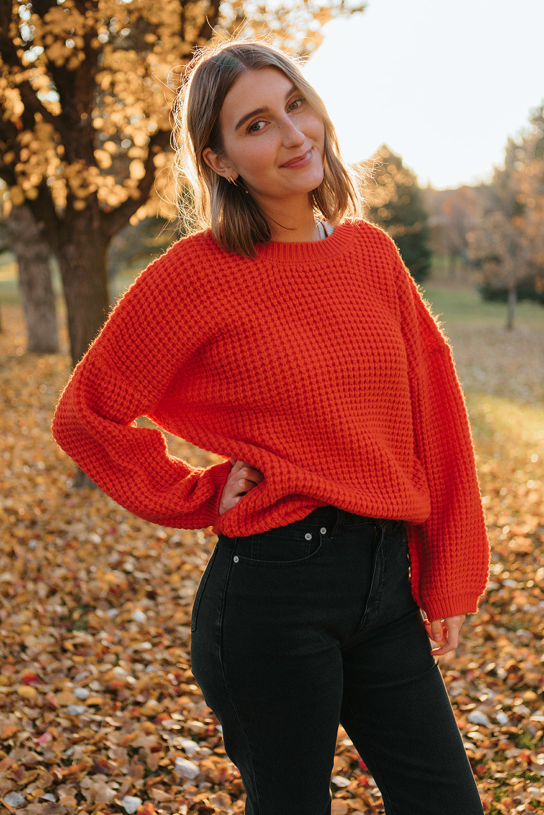 Just Peachy Sweater