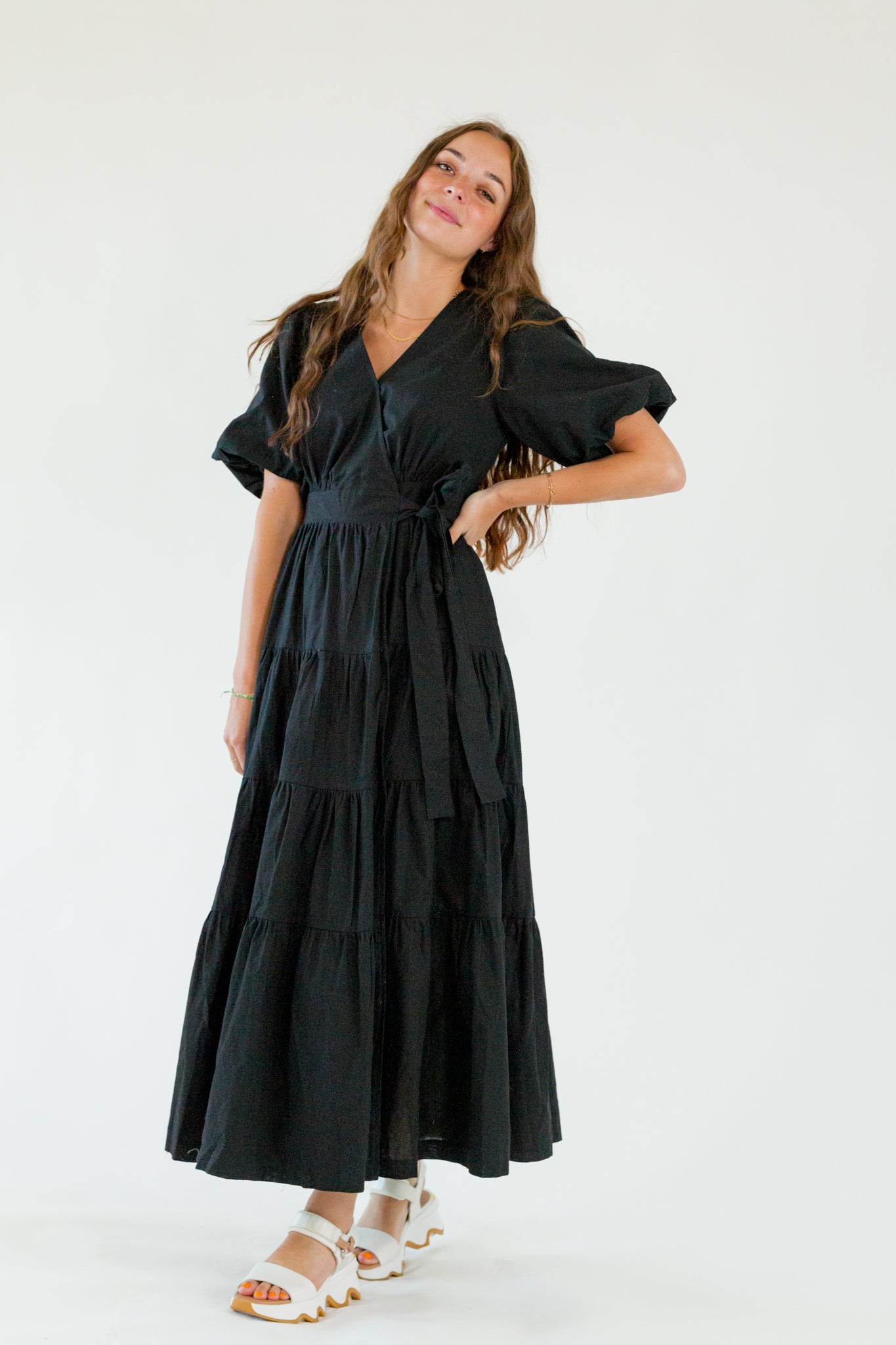 Evangeline Dress・Black