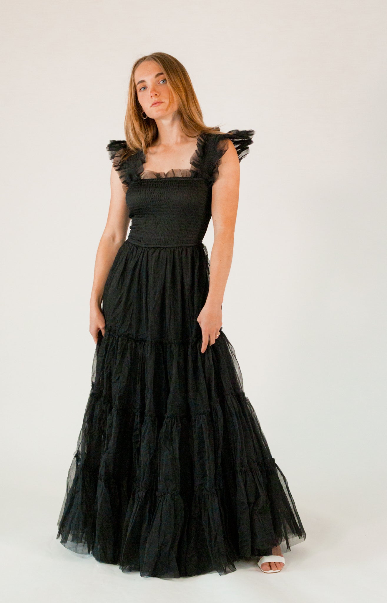 Cindy Tulle Dress・Black