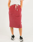 The Marin Skirt・Burgundy