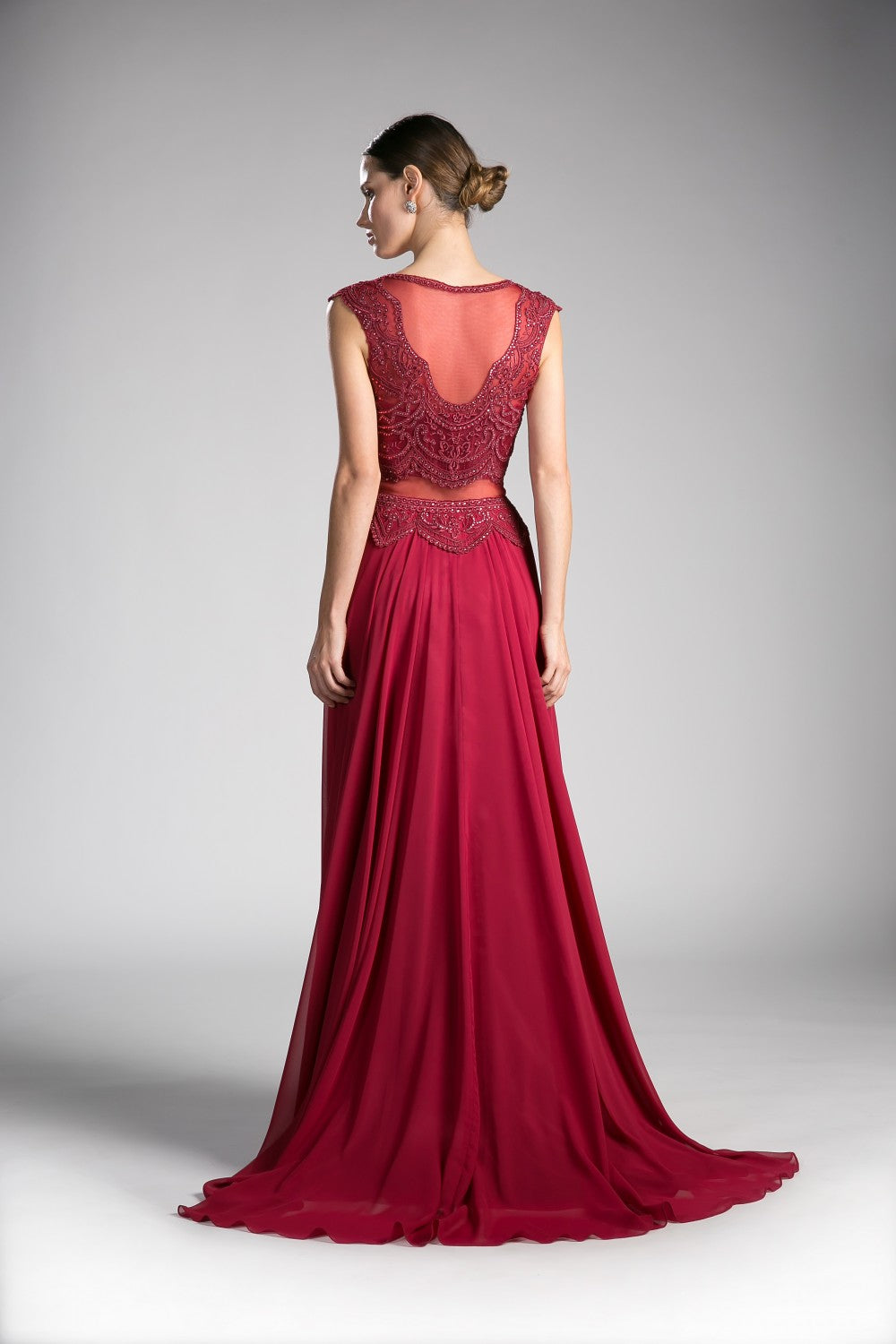 Chantilly Gown・Burgundy – Twirl Boutique