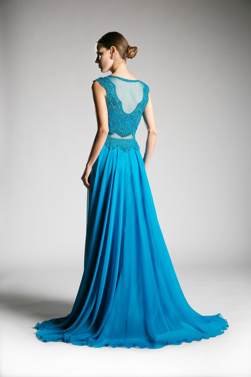Chantilly Gown・Teal