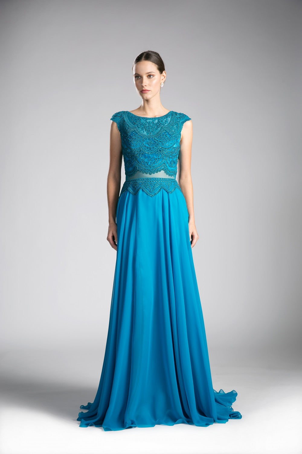 Chantilly Gown・Teal