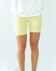The Araya Biker Shorts・Grey or Lime